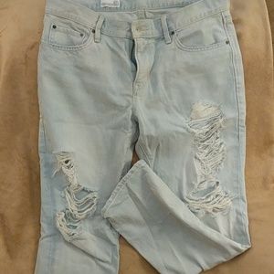 Boyfriend style jeans